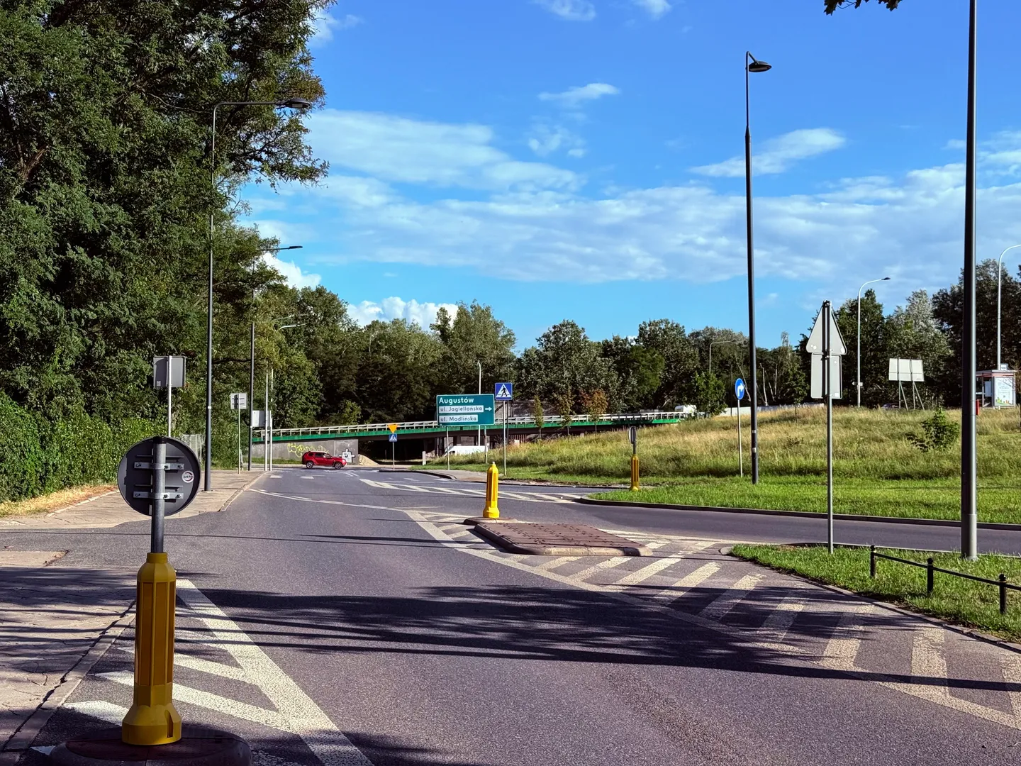 Warszawa, utrudnienie